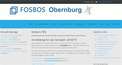 Desktop Screenshot of fos-obernburg.de