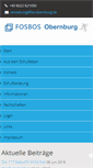 Mobile Screenshot of fos-obernburg.de